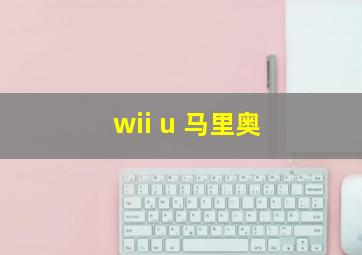 wii u 马里奥